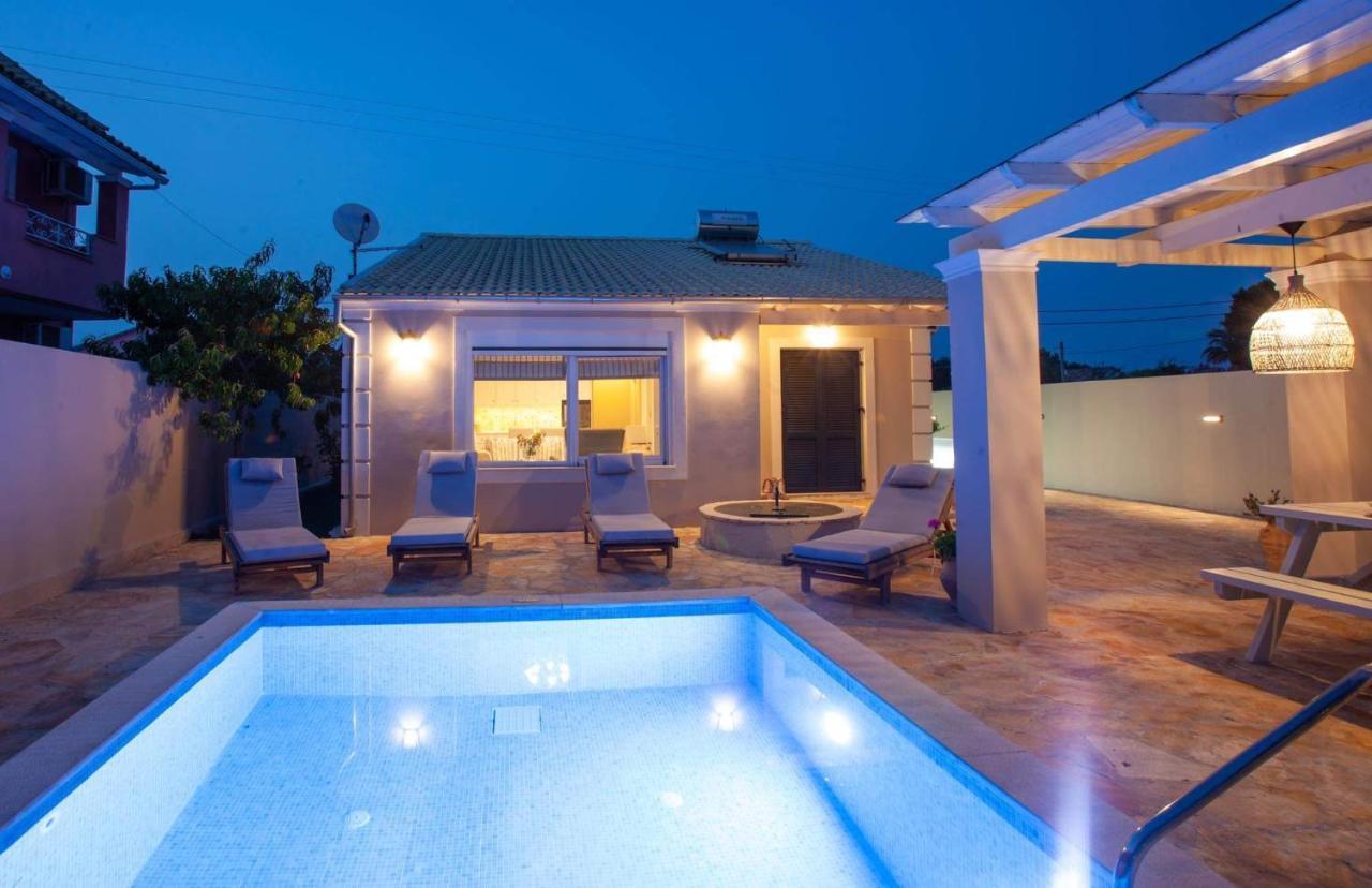 Ninos Corfu Villas Agios Georgios  ภายนอก รูปภาพ
