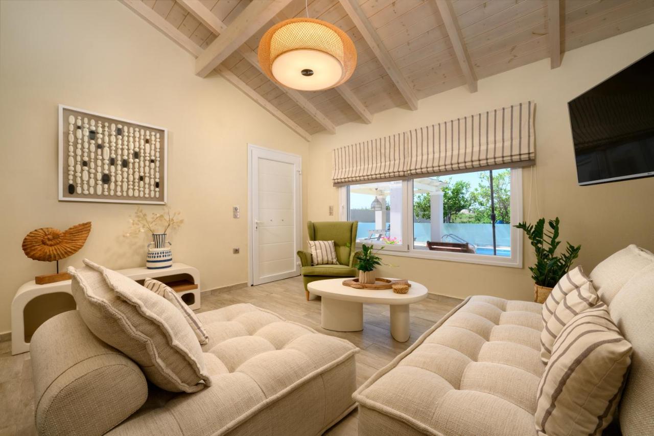 Ninos Corfu Villas Agios Georgios  ภายนอก รูปภาพ